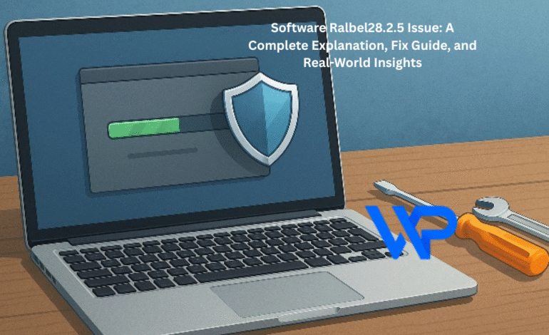 Software Ralbel28.2.5 Issue: A Complete Explanation, Fix Guide, and Real-World Insights
