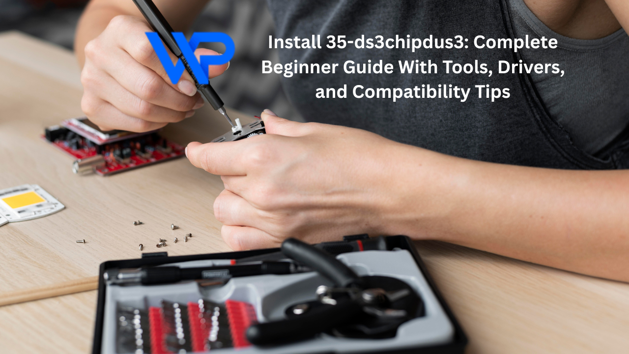 Install 35-ds3chipdus3: Complete Beginner Guide With Tools, Drivers, and Compatibility Tips
